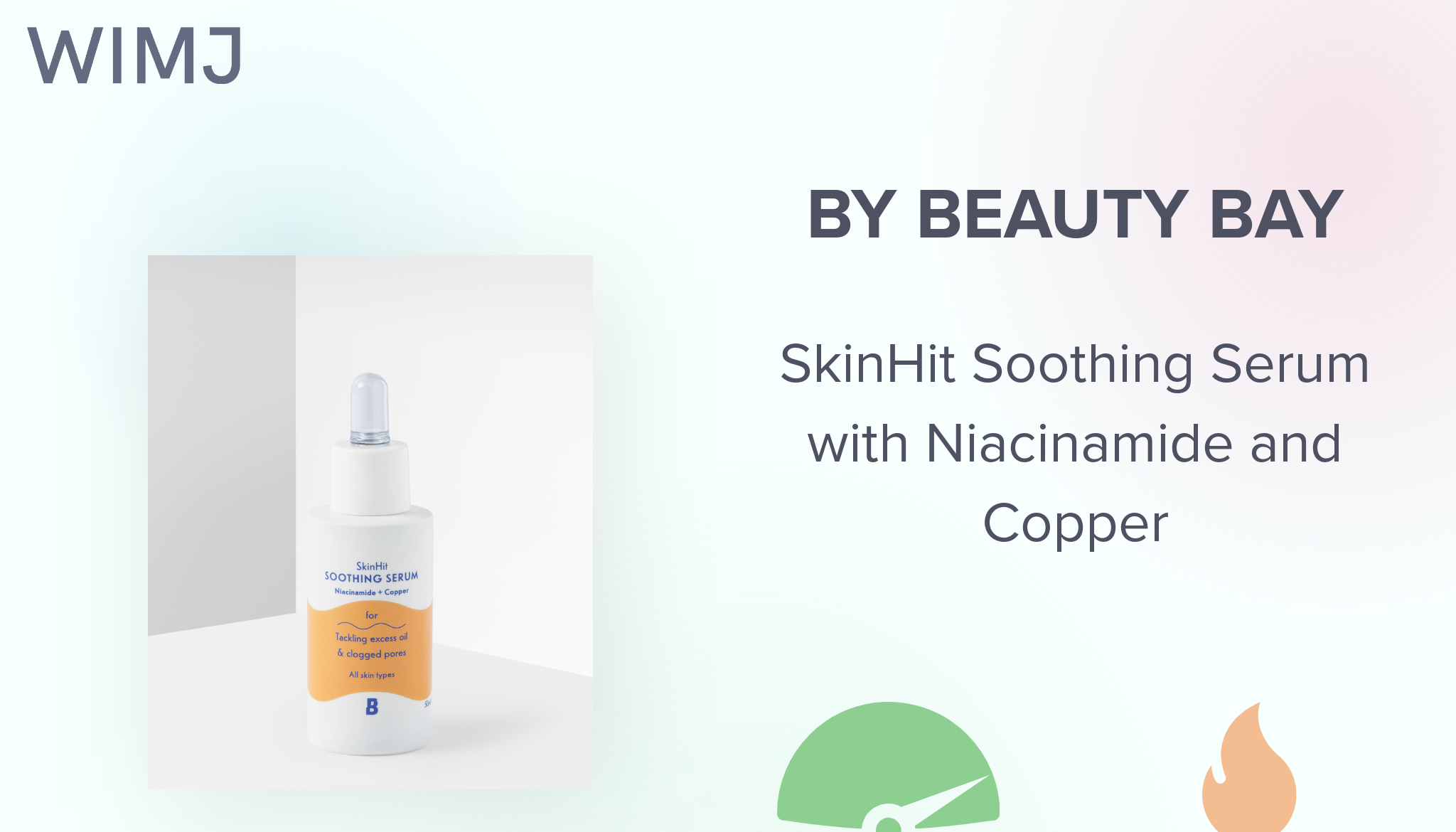 Review By BEAUTY BAY SkinHit Soothing Serum with Niacinamide